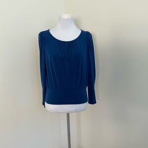 Ann Taylor Deep Blue Top